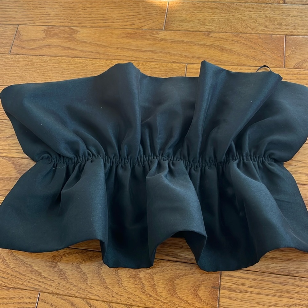 Black Zara tube top
